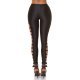 Colanti dama negri, elastici, cu taieturi laterale, Delia 4 - jojofashion.ro