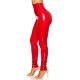 Pantaloni din latex rosii Mellody Pantaloni din latex rosii Mellody 2 - jojofashion.ro