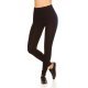 Colanti sport negri cu talie inalta si dunga albastra Josie 6 - jojofashion.ro