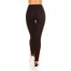 Colanti sport negri cu talie inalta si dunga rosie Josie 5 - jojofashion.ro