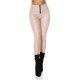 Colanti termici bej din piele eco cu talie inalta Olivia Colanti termici bej din piele eco cu talie inalta Olivia 2 - jojofashion.ro