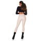 Colanti termici bej din piele eco cu talie inalta Olivia Colanti termici bej din piele eco cu talie inalta Olivia 6 - jojofashion.ro