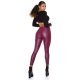 Colanti dama termici, burgundy, piele eco, cu talia inalta, Olivia Colanti dama termici, burgundy, piele eco, cu talia inalta, Olivia 5 - jojofashion.ro