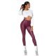 Colanti termici piele eco burgundy cu talie inalta Rimmy Colanti termici piele eco burgundy cu talie inalta Rimmy 4 - jojofashion.ro