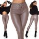 Colanti dama termici piele eco cappuccino cu talia inalta Cindy Colanti dama termici piele eco cappuccino cu talia inalta Cindy 5 - jojofashion.ro