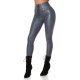 Colanti dama termici piele eco gri cu talia inalta Cindy Colanti dama termici piele eco gri cu talia inalta Cindy 2 - jojofashion.ro