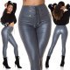 Colanti dama termici piele eco gri cu talia inalta Cindy Colanti dama termici piele eco gri cu talia inalta Cindy 5 - jojofashion.ro