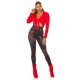 Jeggings skinny negri mulati cu flori rosii Alzira Jeggings skinny negri mulati cu flori rosii Alzira 4 - jojofashion.ro