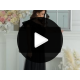 Rochie eleganta neagra din tulle cu un umar gol si volan din satin Irresistible 7 - jojofashion.ro