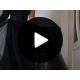 Rochie eleganta lunga neagra din tulle si dantela cu un umar gol si maneca lunga Azelle 9 - jojofashion.ro