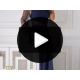 Rochie lunga cu paiete bleumarin cu maneca lunga si un umar gol Temptation 8 - jojofashion.ro