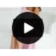 Rochie lunga, cu paiete, roz pudra, cu maneca lunga si un umar gol, Temptation 8 - jojofashion.ro