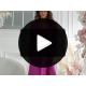 Rochie midi din tul cu glitter bishop evazata cu maneca lunga Petra Rochie midi din tul cu glitter bishop evazata cu maneca lunga Petra 6 - jojofashion.ro