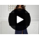 Rochie de ocazie lunga din tulle bleumarin navy vaporoasa cu umerii goi FloraY 7 - jojofashion.ro