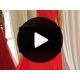 Rochie rosie lunga din tulle si dantela vaporoasa Isadora 6 - jojofashion.ro