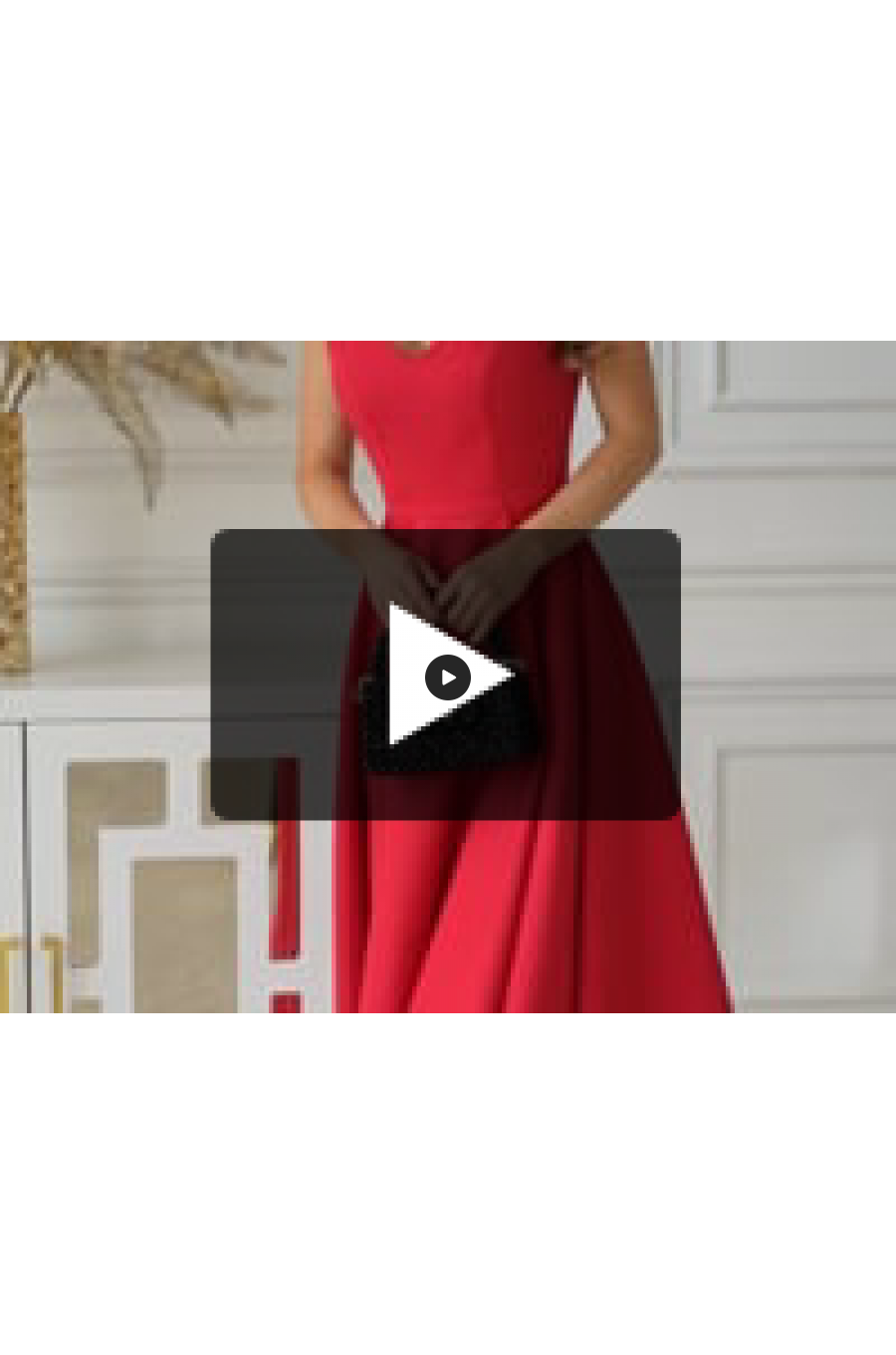 Rochie rosie vaporoasa cu umerii goi Fabiola Rochie rosie vaporoasa cu umerii goi Fabiola 5 - jojofashion.ro