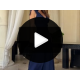 Rochie lunga eleganta bleumarin navy din vascoza Andra 9 - jojofashion.ro