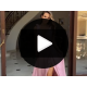 Rochie de ocazie eleganta lunga din vascoza roz prafuit petrecuta Andra 7 - jojofashion.ro