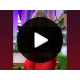 Rochie lunga rosie mulata cu maneca lunga tip sirena Thalia 4 - jojofashion.ro