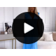 Rochie din voal lunga baby blue plisata cu volane vaporoasa Aleyna 7 - jojofashion.ro