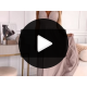 Rochie eleganta lunga, din brocard, bej, petrecuta, Sussan 6 - jojofashion.ro