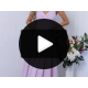 Rochie baby doll midi din bumbac lila in clos retro TifaniW3 5 - jojofashion.ro