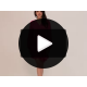 Rochie scurta din satin roz magenta cu maneca lunga petrecuta Labonita 5 - jojofashion.ro