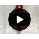 Rochie scurta rosie mulata din paiete cu o maneca lunga Romina 6 - jojofashion.ro