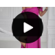 Rochie de ocazie lunga glitter roz fucsia cu umerii goi vaporoasa Delight 6 - jojofashion.ro