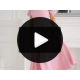 Rochie baby doll midi roz prafuit cu umerii goi evazata Anelisa 7 - jojofashion.ro