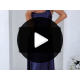 Rochie de ocazie lunga din satin bleumarin navy cu bust tip corset ValeriaW3 5 - jojofashion.ro