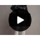 Haina blana de dama imitatie vulpe neagru cu argintiu bomber Foxfire 6 - jojofashion.ro
