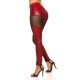 Colanti Wetlook bordo cu plasa neagra Jaxie Colanti Wetlook bordo cu plasa neagra Jaxie 4 - jojofashion.ro