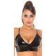 Top tip bustiera latex negru Alexis Top tip bustiera latex negru Alexis 2 - jojofashion.ro