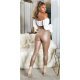 Pantaloni dama mulati, push up, cappuccino, din piele eco, cu talia inalta, Dayann 5 - jojofashion.ro