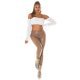 Pantaloni dama mulati, push up, cappuccino, din piele eco, cu talia inalta, Dayann 6 - jojofashion.ro