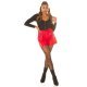 Pantaloni dama scurti, rosii, din piele eco, Dalma 6 - jojofashion.ro