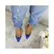 Pantofi de dama eleganti din piele naturala albastru electric Anuska 3 - jojofashion.ro