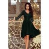 Rochie midi verde din dantela Anastasia 