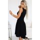 Rochie baby doll scurta neagra asimetrica Euphoria 3 - jojofashion.ro