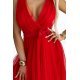 Rochie babydoll scurta, din tulle, rosie, petrecuta, Ramya Rochie babydoll scurta, din tulle, rosie, petrecuta, Ramya 5 - jojofashion.ro
