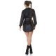 Rochie scurta neagra tip camasa Sumeyye 6 - jojofashion.ro