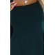 Rochie midi verde croi A cu maneca lunga Yvanna 5 - jojofashion.ro