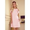 Rochie roz pal midi croi in A Karlla