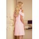 Rochie roz pal midi croi in A Karlla Rochie roz pal midi croi in A Karlla 3 - jojofashion.ro