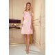 Rochie roz pal midi croi in A Karlla Rochie roz pal midi croi in A Karlla 4 - jojofashion.ro