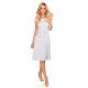 Rochie midi gri plisata Karima Rochie midi gri plisata Karima 4 - jojofashion.ro