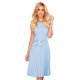 Rochie de vara eleganta midi, baby blue, plisata, Karima Rochie de vara eleganta midi, baby blue, plisata, Karima 2 - jojofashion.ro