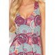 Rochie midi roz cu print colorat croi A Deyana Rochie midi roz cu print colorat croi A Deyana 7 - jojofashion.ro