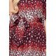 Rochie de zi eleganta midi leopard print oversize Butterfly 6 - jojofashion.ro